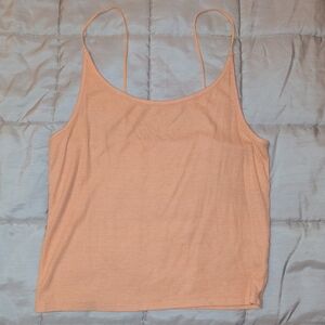 American Eagle Peach Spaghetti Strap Top